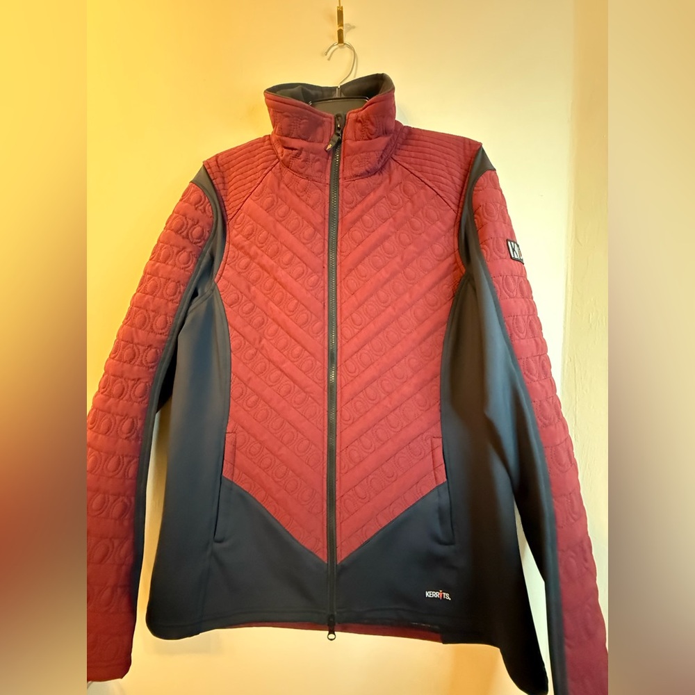Kerrits Men's Red and Black Performance Jacket